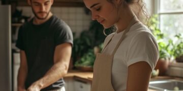 «Да сколько можно уже, в конце-то концов?» — швырнула полотенце на стол разгневанная Лиза, осознавая, что семейный ужин обернется настоящим хаосом.