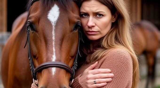 Она тихо плакала возле лошади. Илья не мог смириться когда узнал правду…