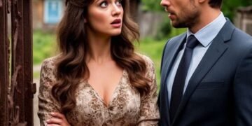 Толстосум приехал в отчее село проведать мать, которую не видел 16 лет. Но, увидав возле калитки незнакомку, он утратил дар речи