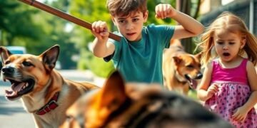 Четырнадцатилетний мальчик спас семилетнюю девочку от бешеной собаки. Его поступок потряс весь район.