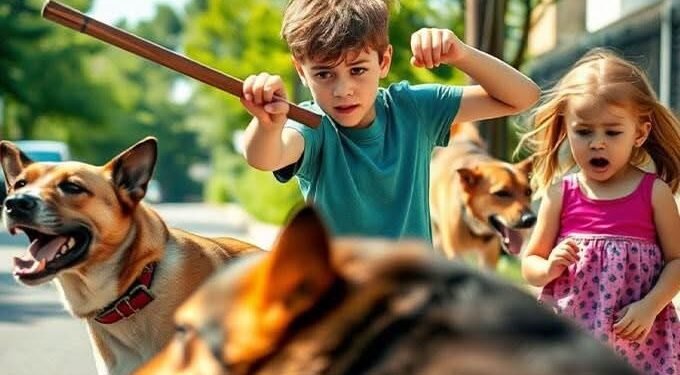 Четырнадцатилетний мальчик спас семилетнюю девочку от бешеной собаки. Его поступок потряс весь район.