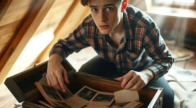 Записка, случайно обнаруженная на чердаке бабушкиного дома, оказалась важнее, чем он мог представить, — она изменила судьбу всей семьи.