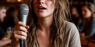 Певице из подворотни разрешили спеть в ресторане в обмен на простую еду. А когда появился хозяин, её голос заставил замолчать даже его.