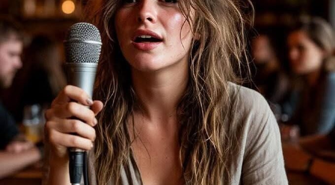 Певице из подворотни разрешили спеть в ресторане в обмен на простую еду. А когда появился хозяин, её голос заставил замолчать даже его.