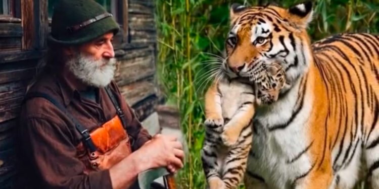 Тигрица В ЗУБАХ принесла ТИГРЕНКА местному егерю, умоляя его СПАСТИ. От того что произошло на следующий день, ОЦЕПЕНЕЛА вся деревня…