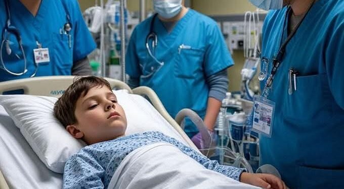 Семилетнего мальчика-сироту собирались отключить от аппаратов жизнеобеспечения, но в самый последний момент он прошептал несколько слов.