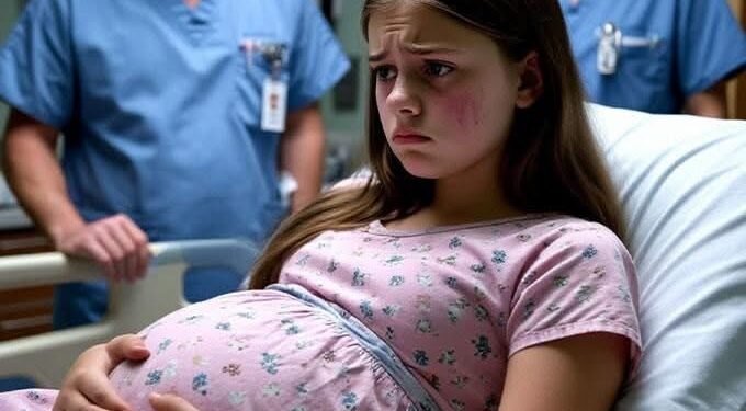 В больницу доставили 12-летнюю девочку с большим животом. Когда врачи поняли что внутри, они были потрясены.