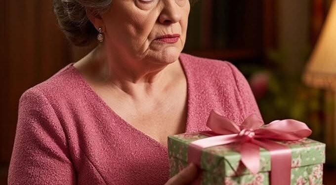 Свекровь решила разыграть меня в день рождения и заменила ценный подарок на подделку, заставив всех присутствующих неловко улыбаться.